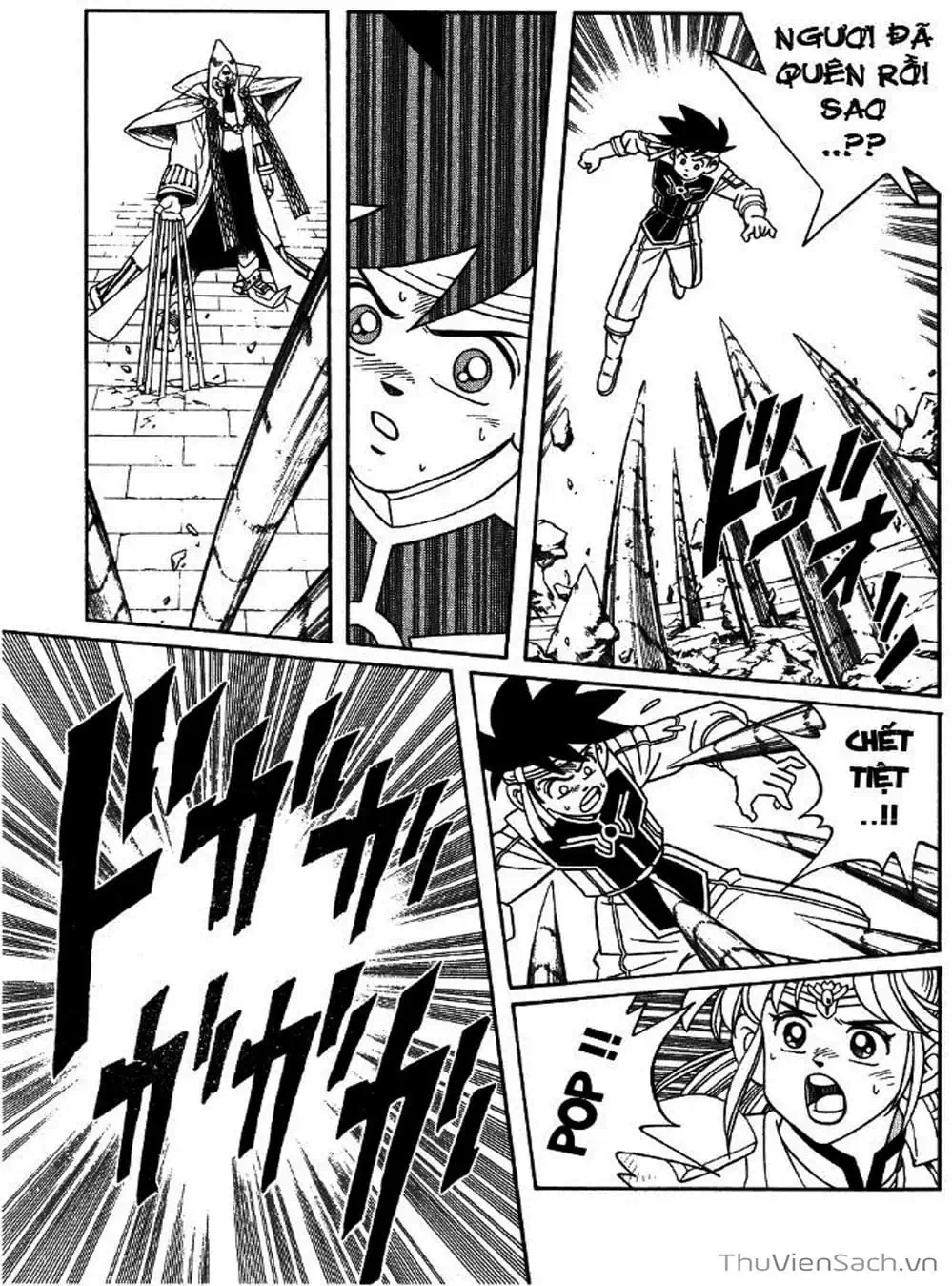 Truyện Tranh Dấu Ấn Rồng Thiêng - Dragon Quest trang 4