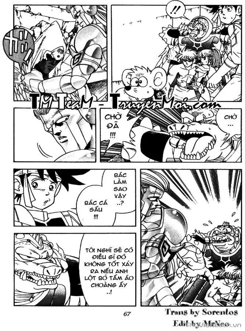 Truyện Tranh Dấu Ấn Rồng Thiêng - Dragon Quest trang 4