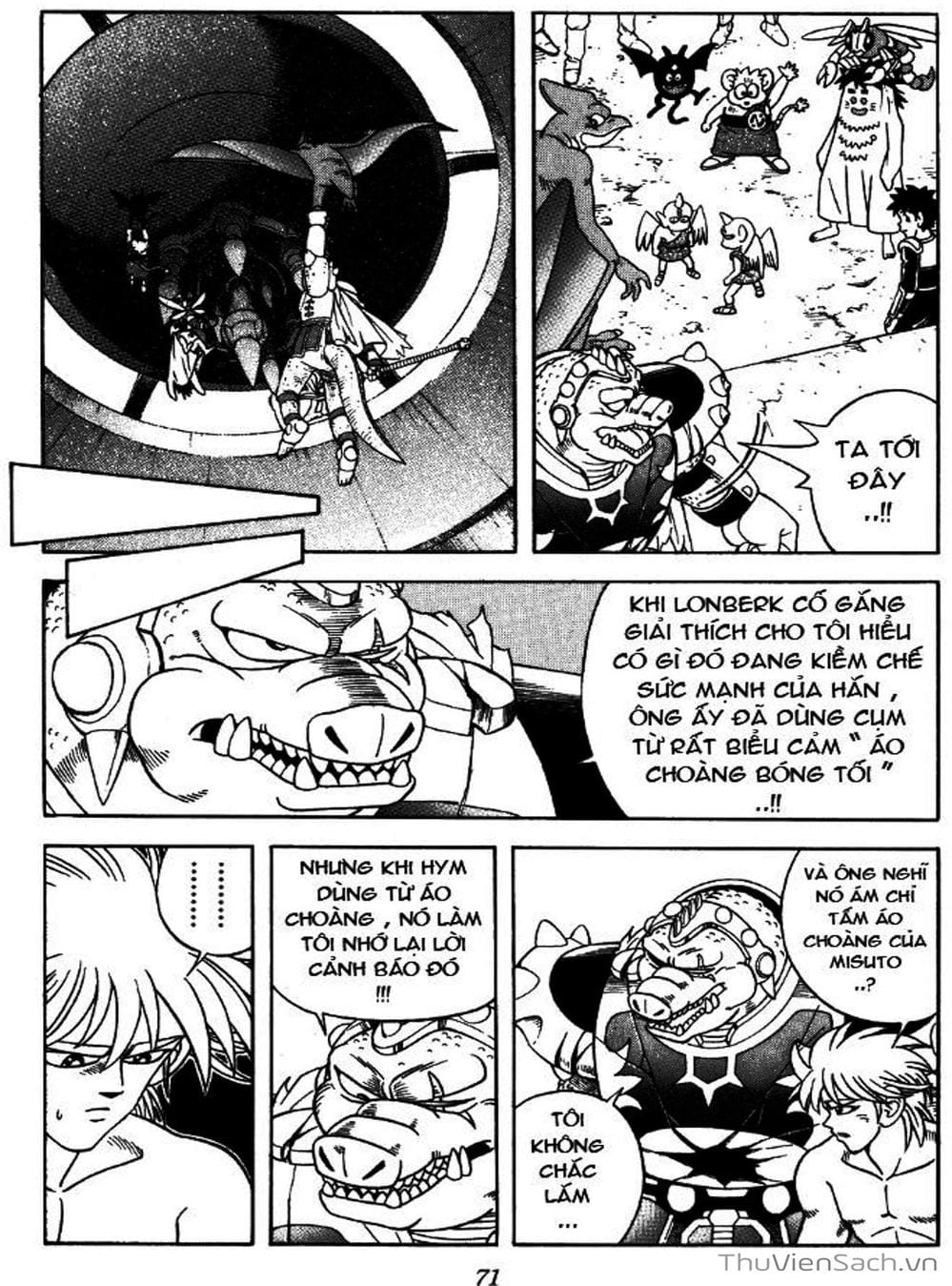 Truyện Tranh Dấu Ấn Rồng Thiêng - Dragon Quest trang 4