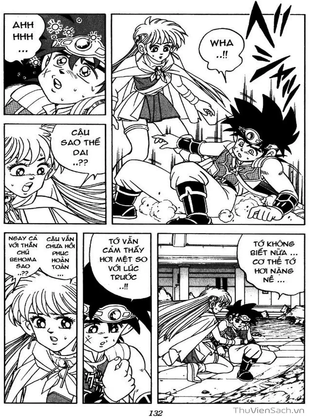 Truyện Tranh Dấu Ấn Rồng Thiêng - Dragon Quest trang 4