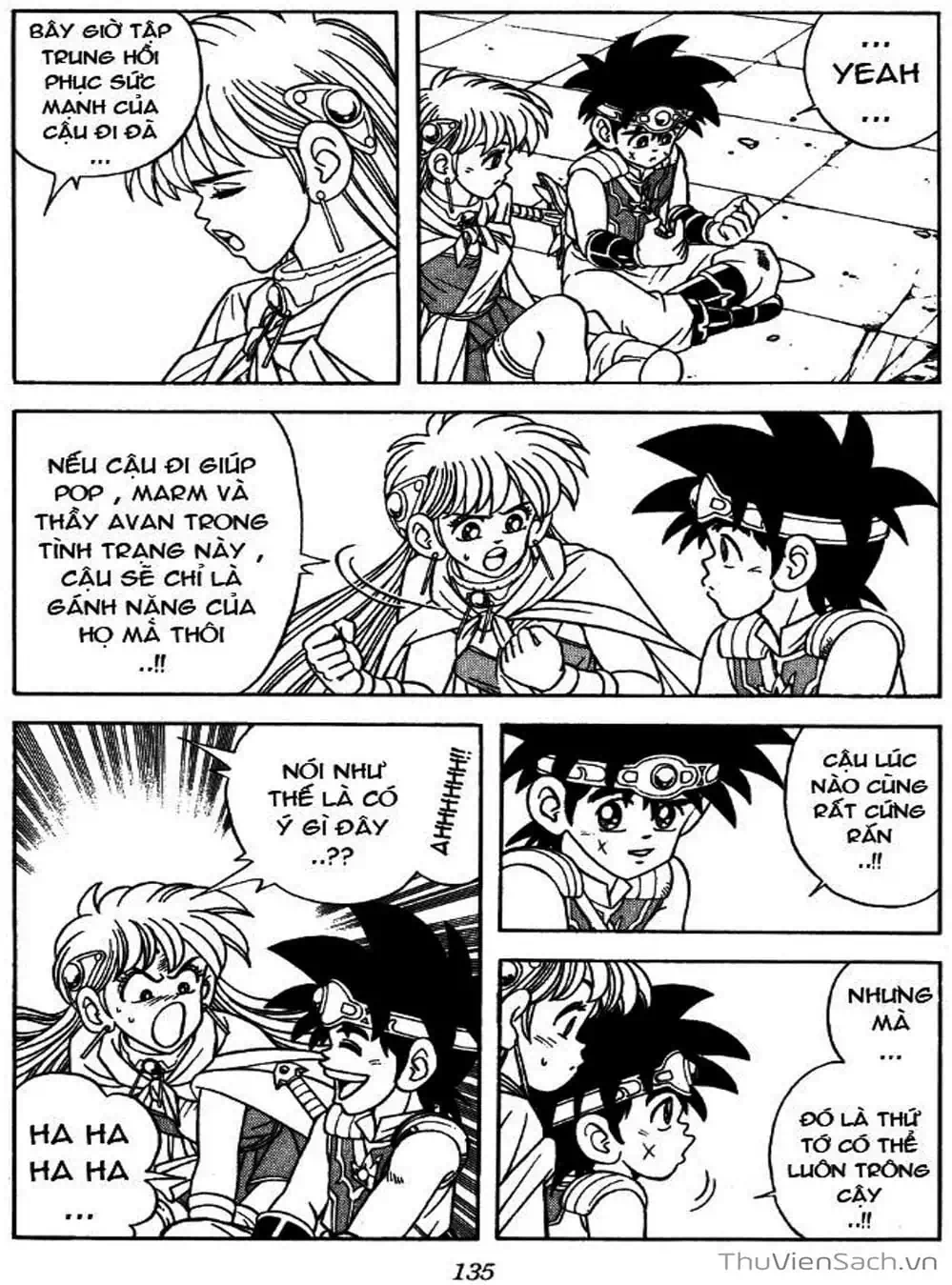 Truyện Tranh Dấu Ấn Rồng Thiêng - Dragon Quest trang 4