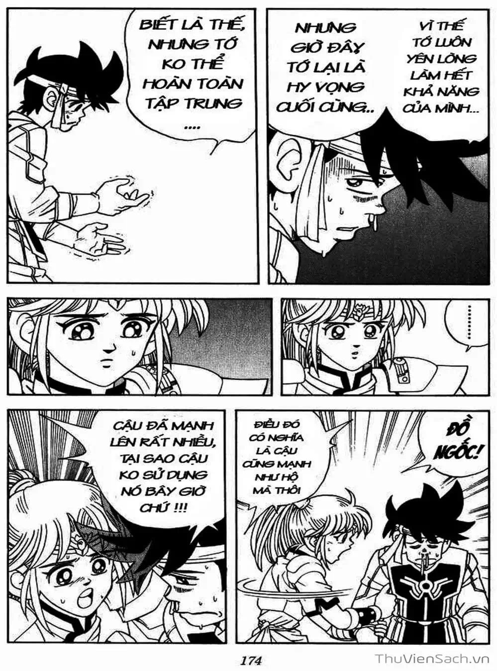 Truyện Tranh Dấu Ấn Rồng Thiêng - Dragon Quest trang 4