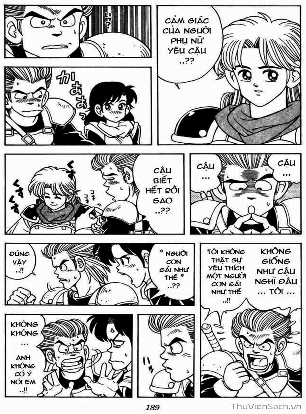 Truyện Tranh Dấu Ấn Rồng Thiêng - Dragon Quest trang 4