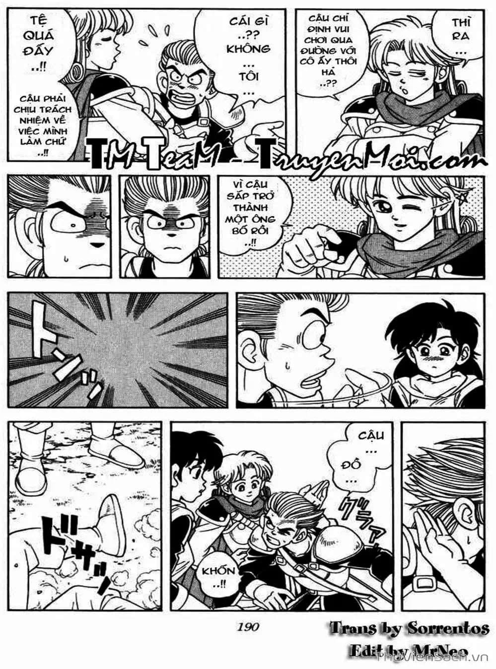 Truyện Tranh Dấu Ấn Rồng Thiêng - Dragon Quest trang 4