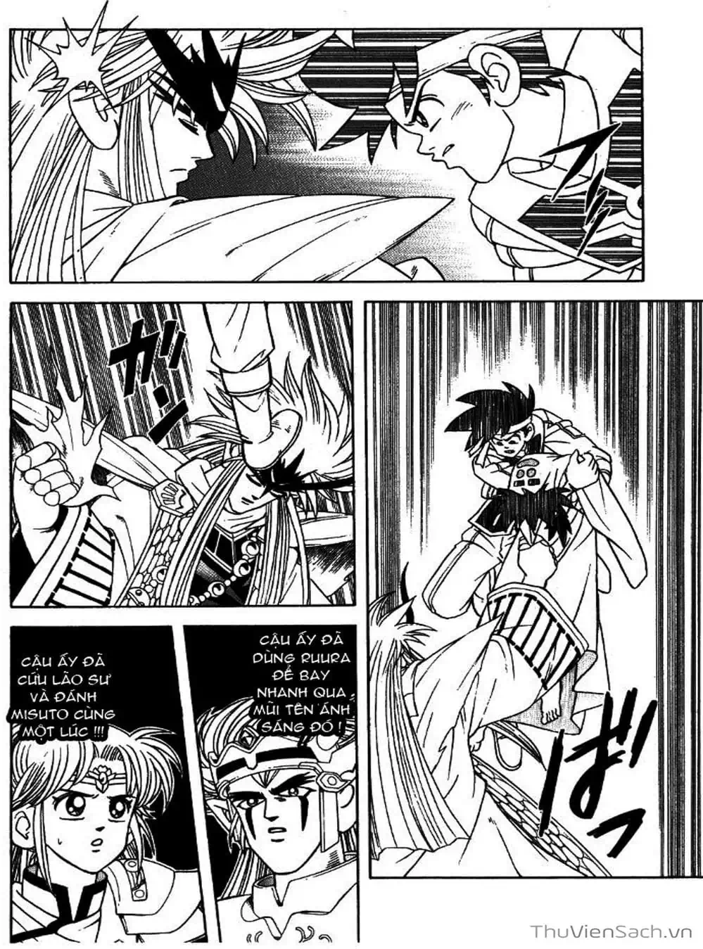 Truyện Tranh Dấu Ấn Rồng Thiêng - Dragon Quest trang 4