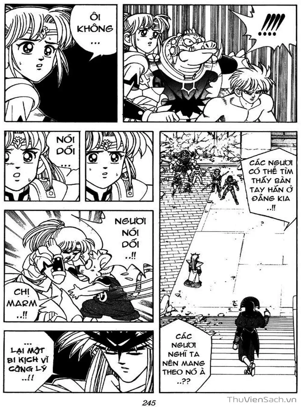 Truyện Tranh Dấu Ấn Rồng Thiêng - Dragon Quest trang 4