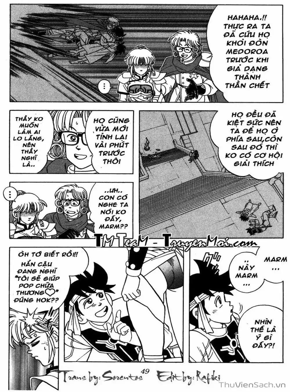 Truyện Tranh Dấu Ấn Rồng Thiêng - Dragon Quest trang 4