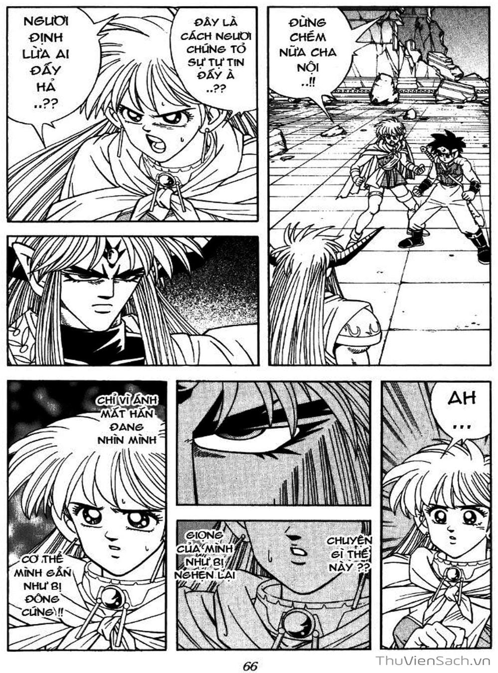 Truyện Tranh Dấu Ấn Rồng Thiêng - Dragon Quest trang 4