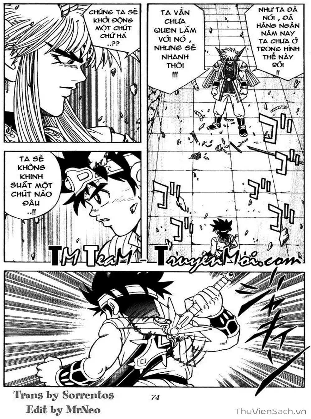 Truyện Tranh Dấu Ấn Rồng Thiêng - Dragon Quest trang 4