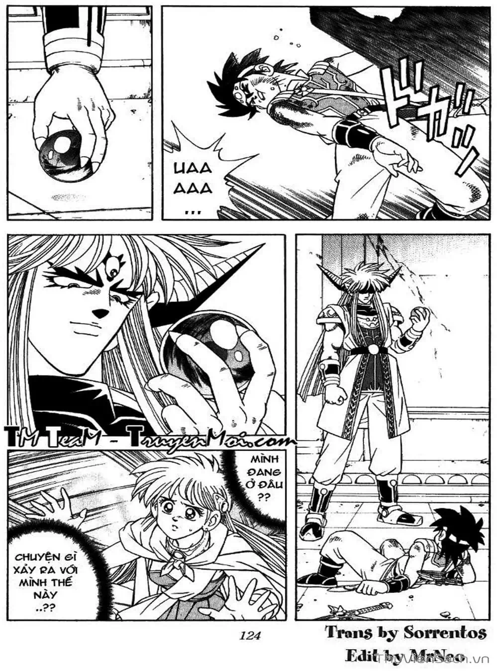 Truyện Tranh Dấu Ấn Rồng Thiêng - Dragon Quest trang 4