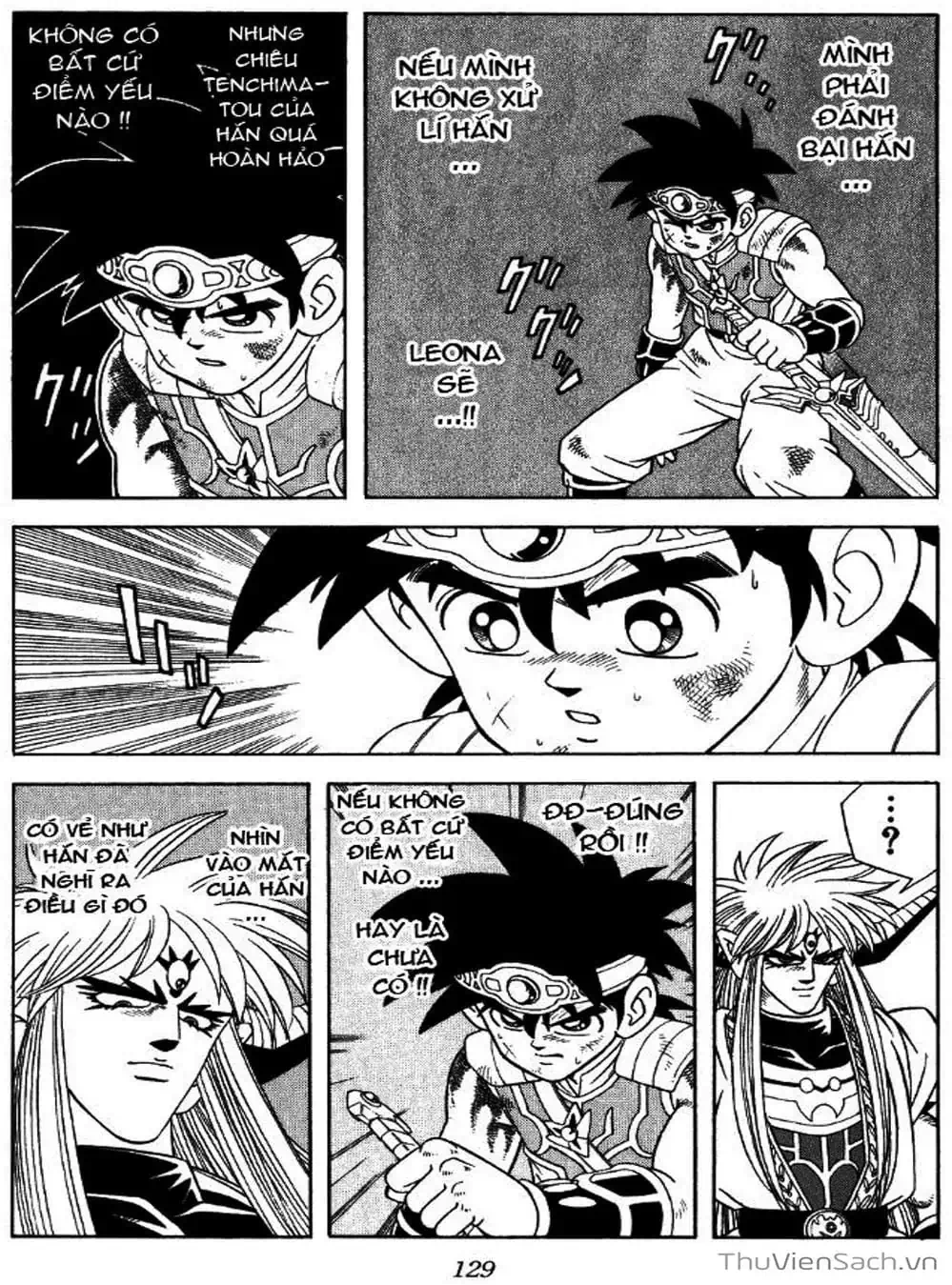 Truyện Tranh Dấu Ấn Rồng Thiêng - Dragon Quest trang 4