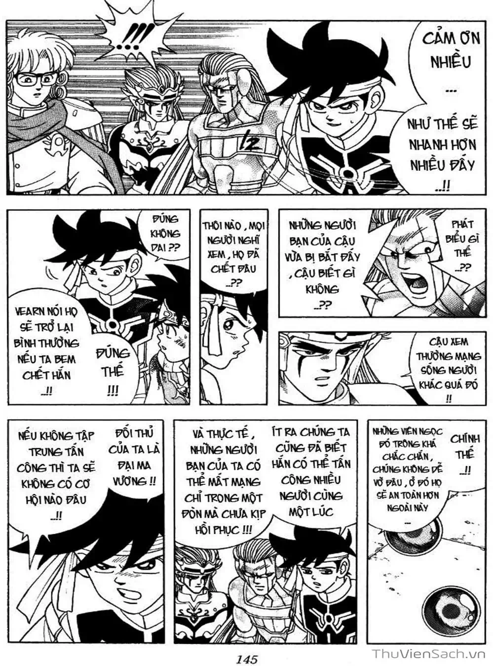 Truyện Tranh Dấu Ấn Rồng Thiêng - Dragon Quest trang 4