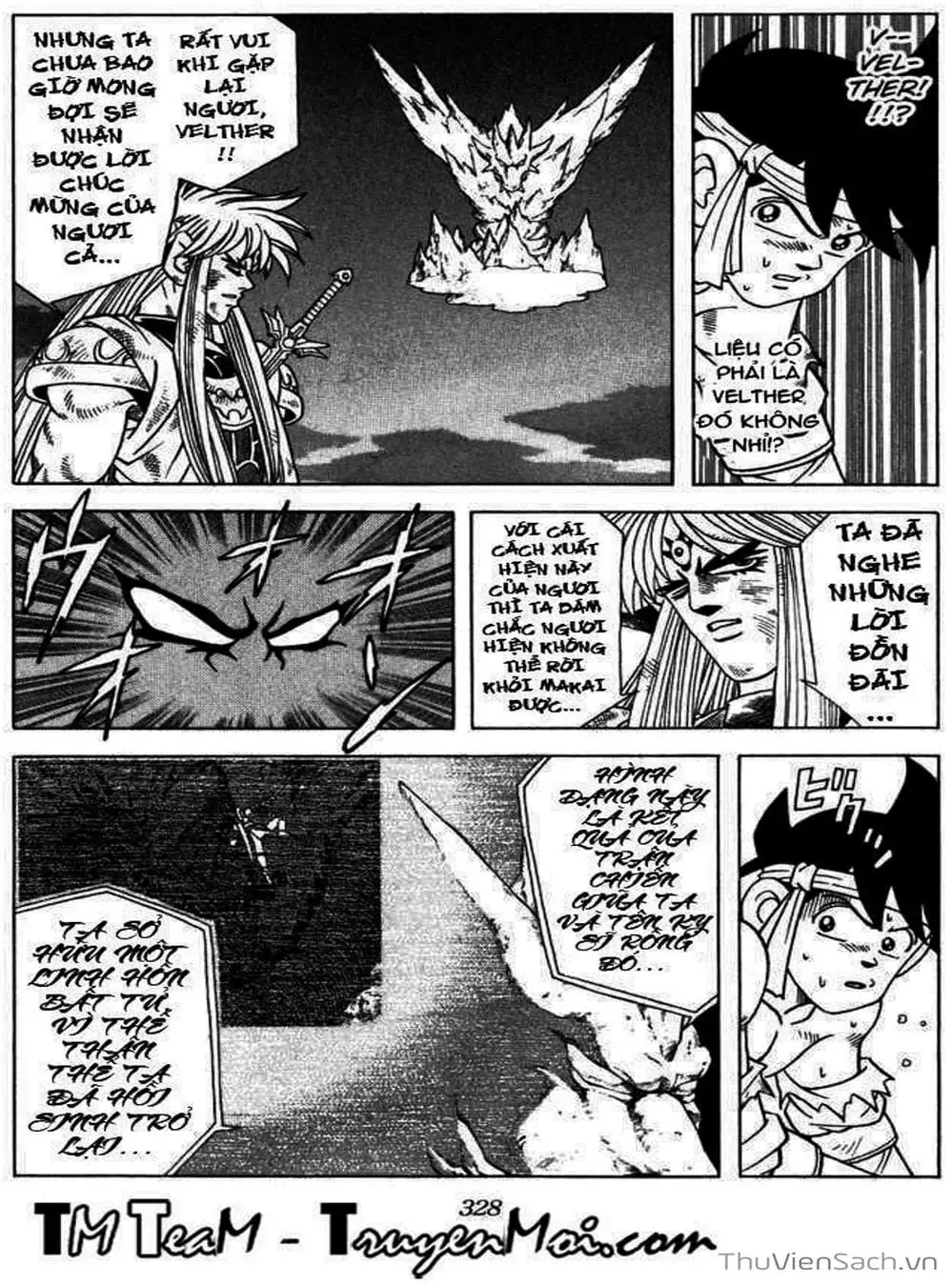 Truyện Tranh Dấu Ấn Rồng Thiêng - Dragon Quest trang 4