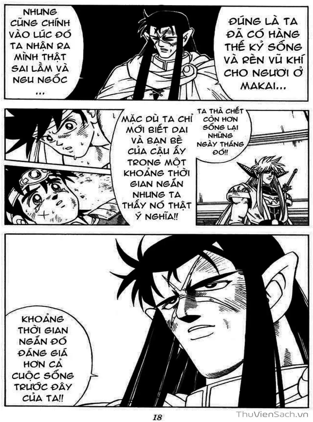 Truyện Tranh Dấu Ấn Rồng Thiêng - Dragon Quest trang 4