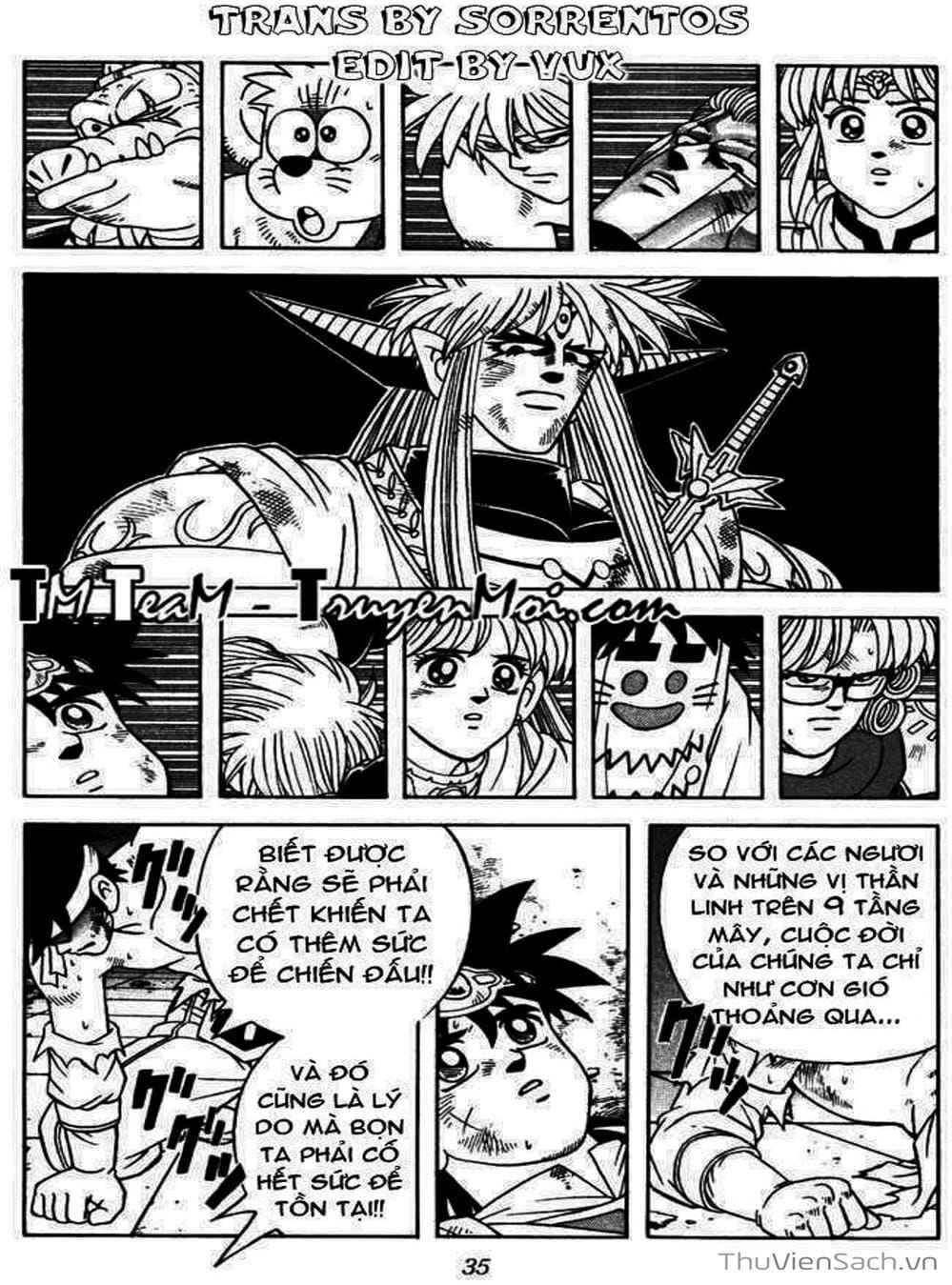 Truyện Tranh Dấu Ấn Rồng Thiêng - Dragon Quest trang 4