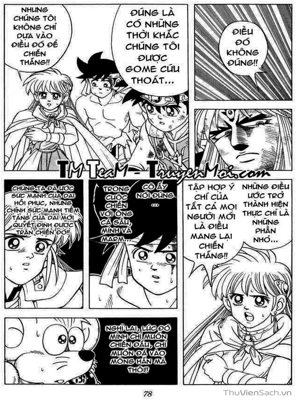 Truyện Tranh Dấu Ấn Rồng Thiêng - Dragon Quest trang 4