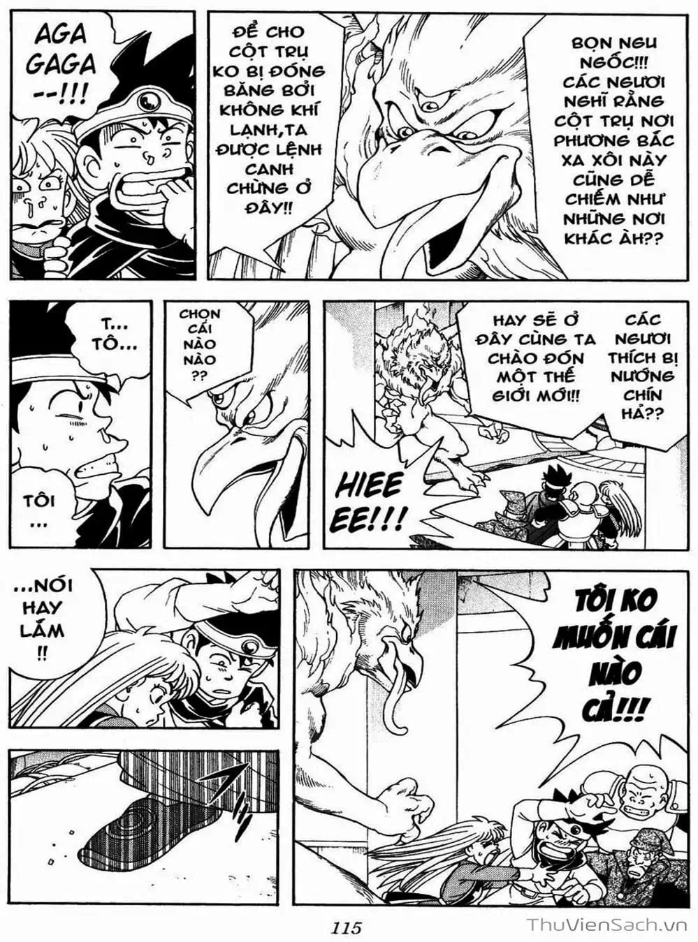 Truyện Tranh Dấu Ấn Rồng Thiêng - Dragon Quest trang 4