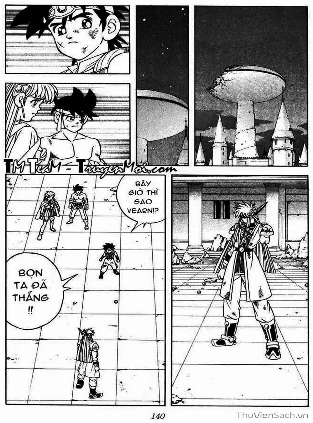 Truyện Tranh Dấu Ấn Rồng Thiêng - Dragon Quest trang 4