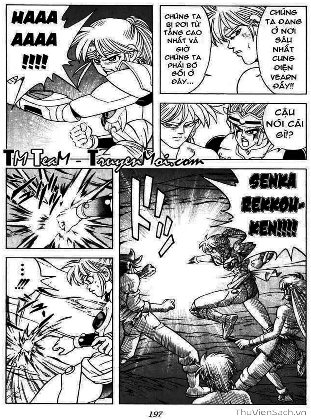 Truyện Tranh Dấu Ấn Rồng Thiêng - Dragon Quest trang 4