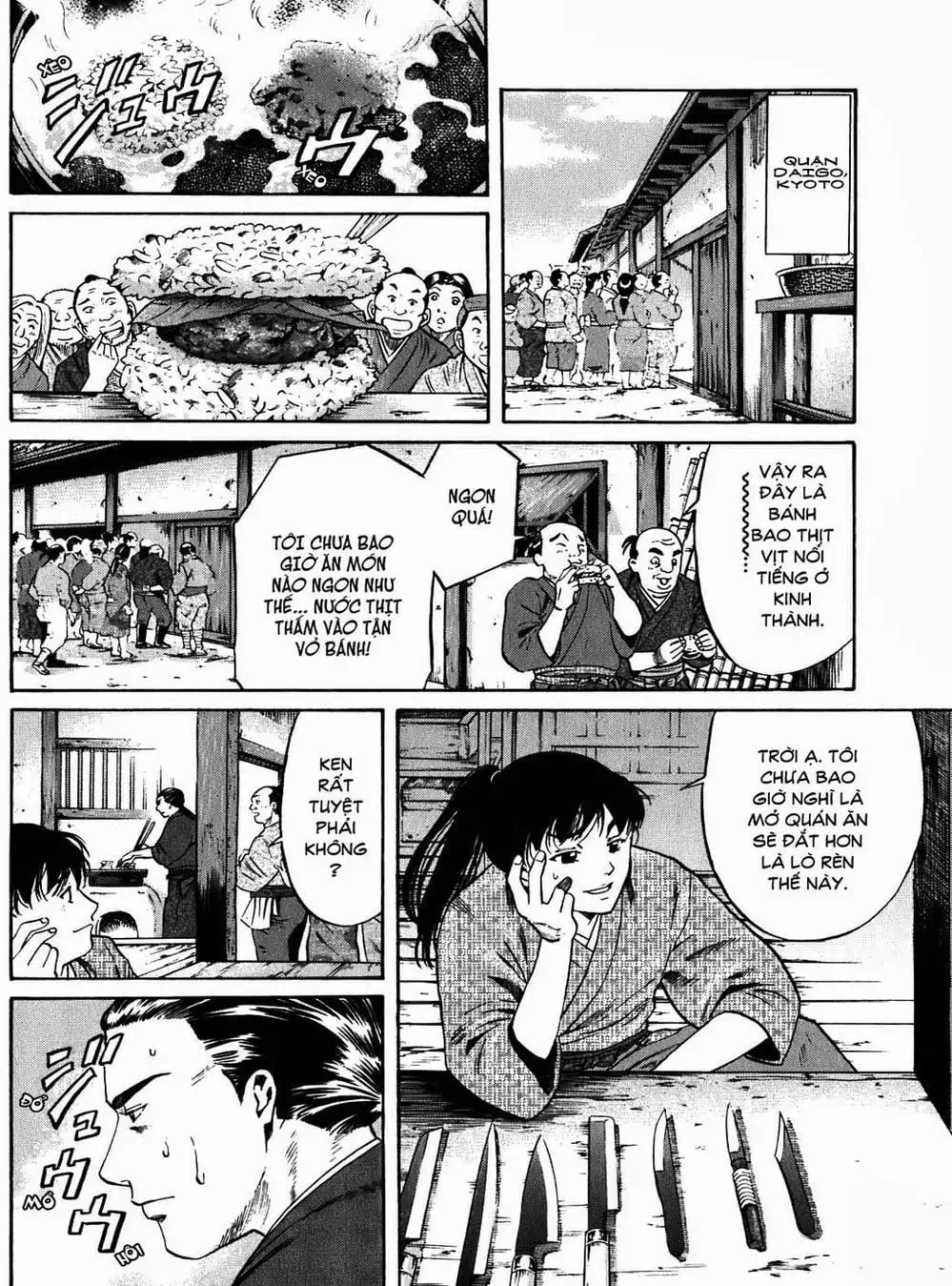 Truyện Tranh Đầu Bếp Của Nobunaga - Nobunaga No Chef trang 4