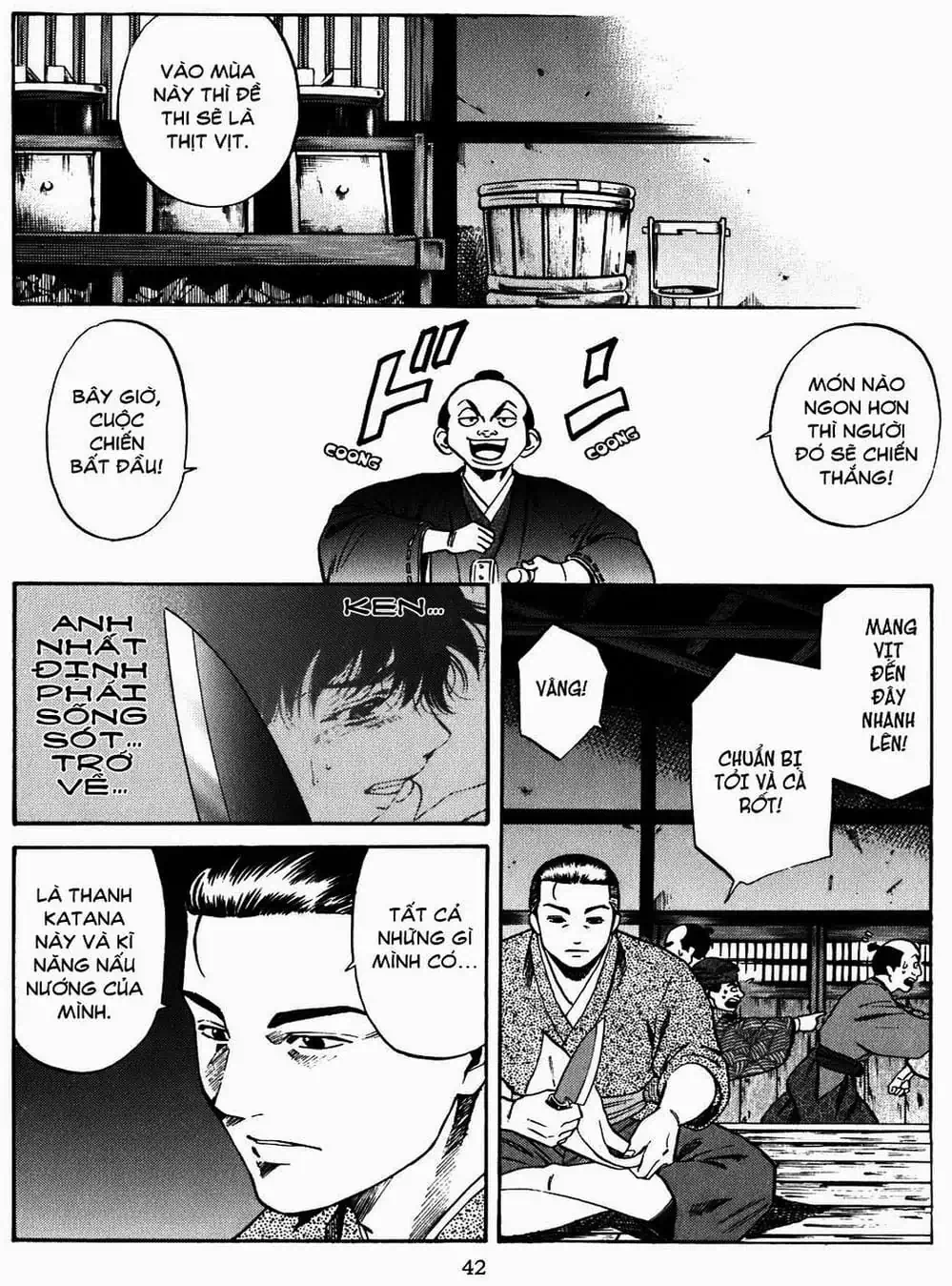 Truyện Tranh Đầu Bếp Của Nobunaga - Nobunaga No Chef trang 4