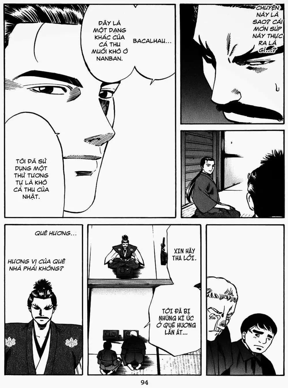 Truyện Tranh Đầu Bếp Của Nobunaga - Nobunaga No Chef trang 4