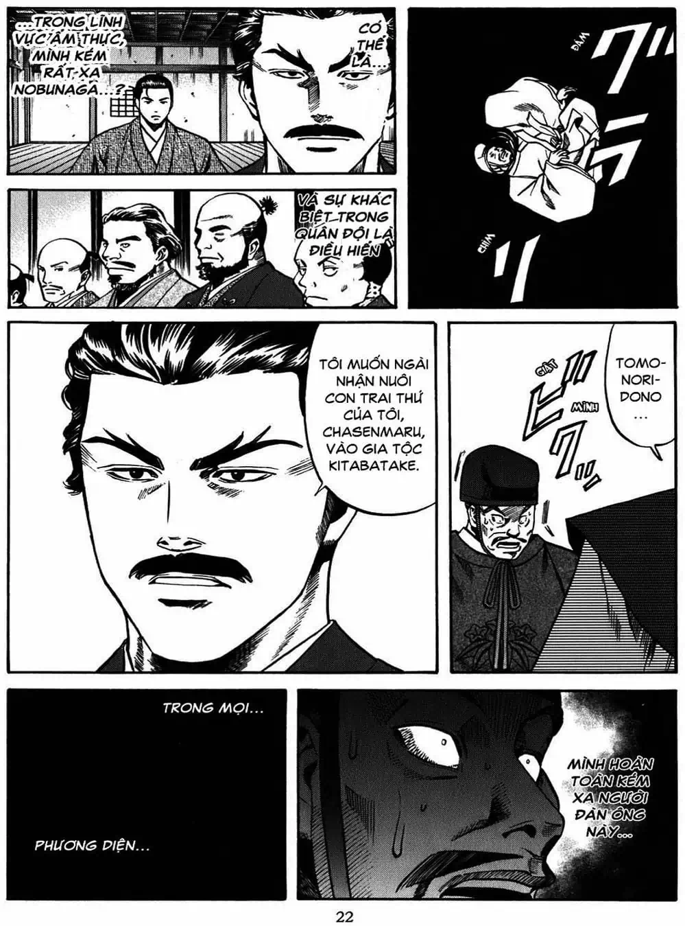 Truyện Tranh Đầu Bếp Của Nobunaga - Nobunaga No Chef trang 4