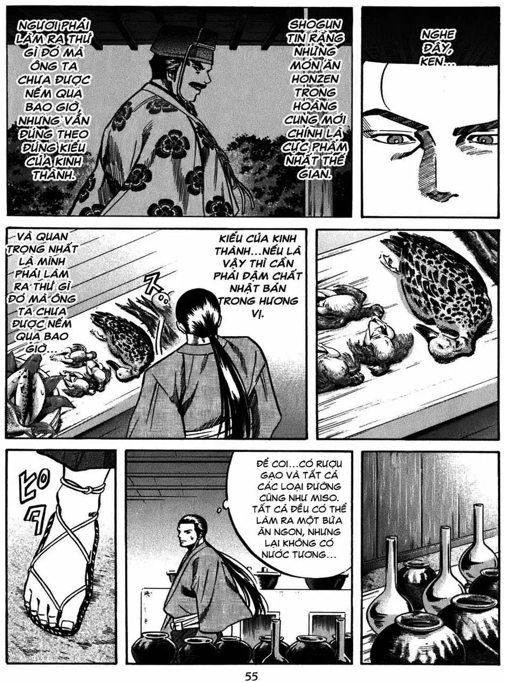 Truyện Tranh Đầu Bếp Của Nobunaga - Nobunaga No Chef trang 4