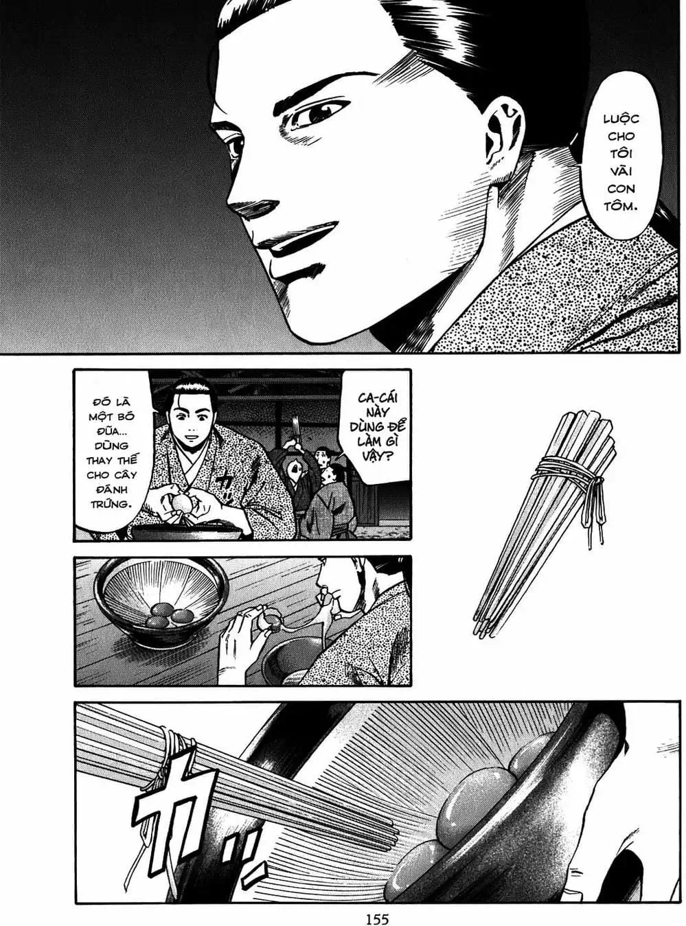 Truyện Tranh Đầu Bếp Của Nobunaga - Nobunaga No Chef trang 4