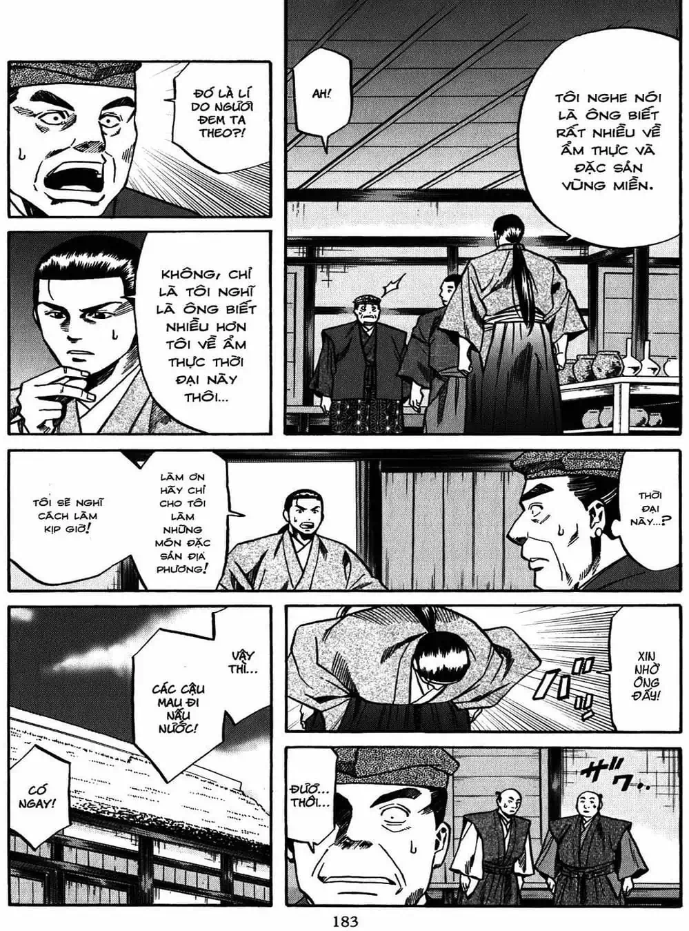 Truyện Tranh Đầu Bếp Của Nobunaga - Nobunaga No Chef trang 4