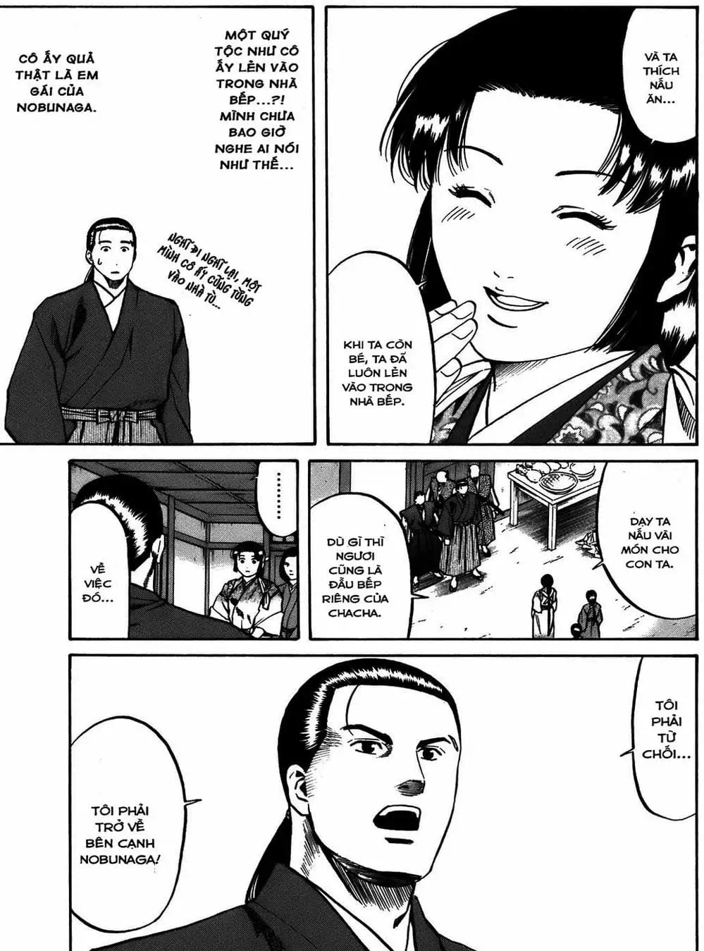 Truyện Tranh Đầu Bếp Của Nobunaga - Nobunaga No Chef trang 4