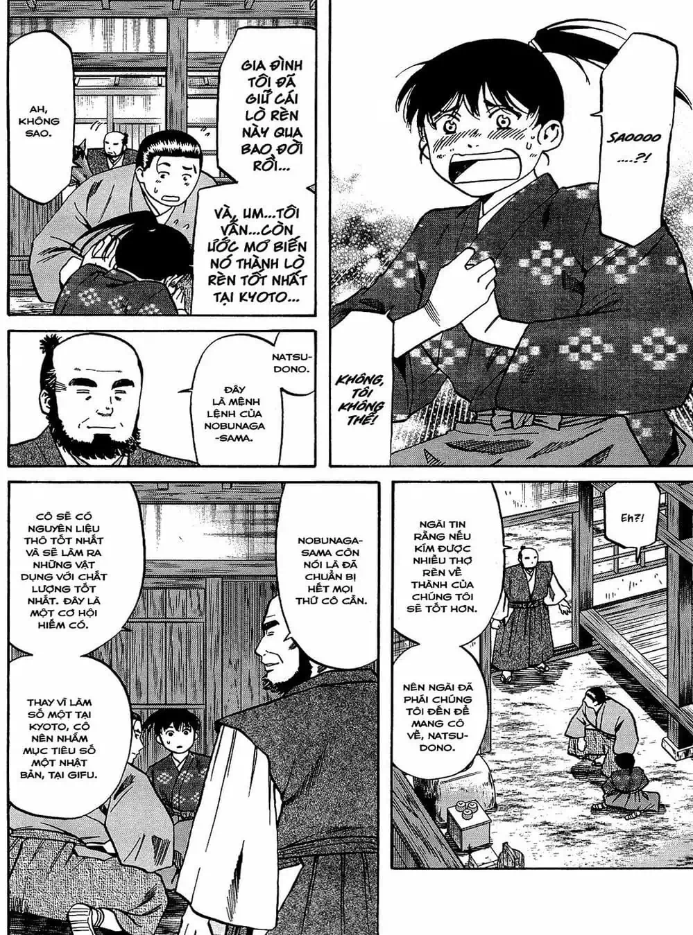 Truyện Tranh Đầu Bếp Của Nobunaga - Nobunaga No Chef trang 4