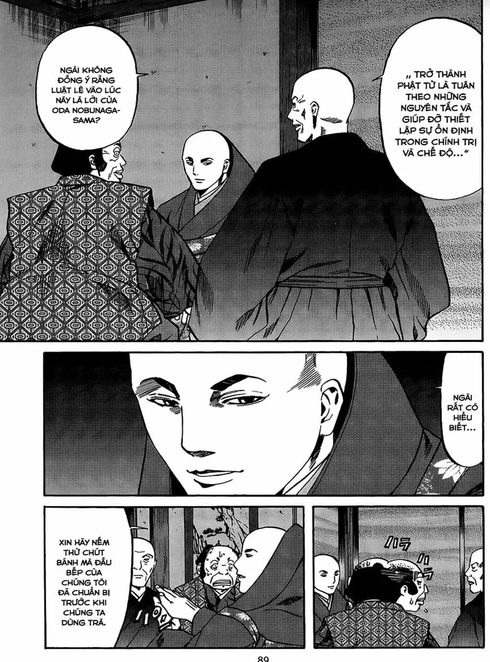 Truyện Tranh Đầu Bếp Của Nobunaga - Nobunaga No Chef trang 4