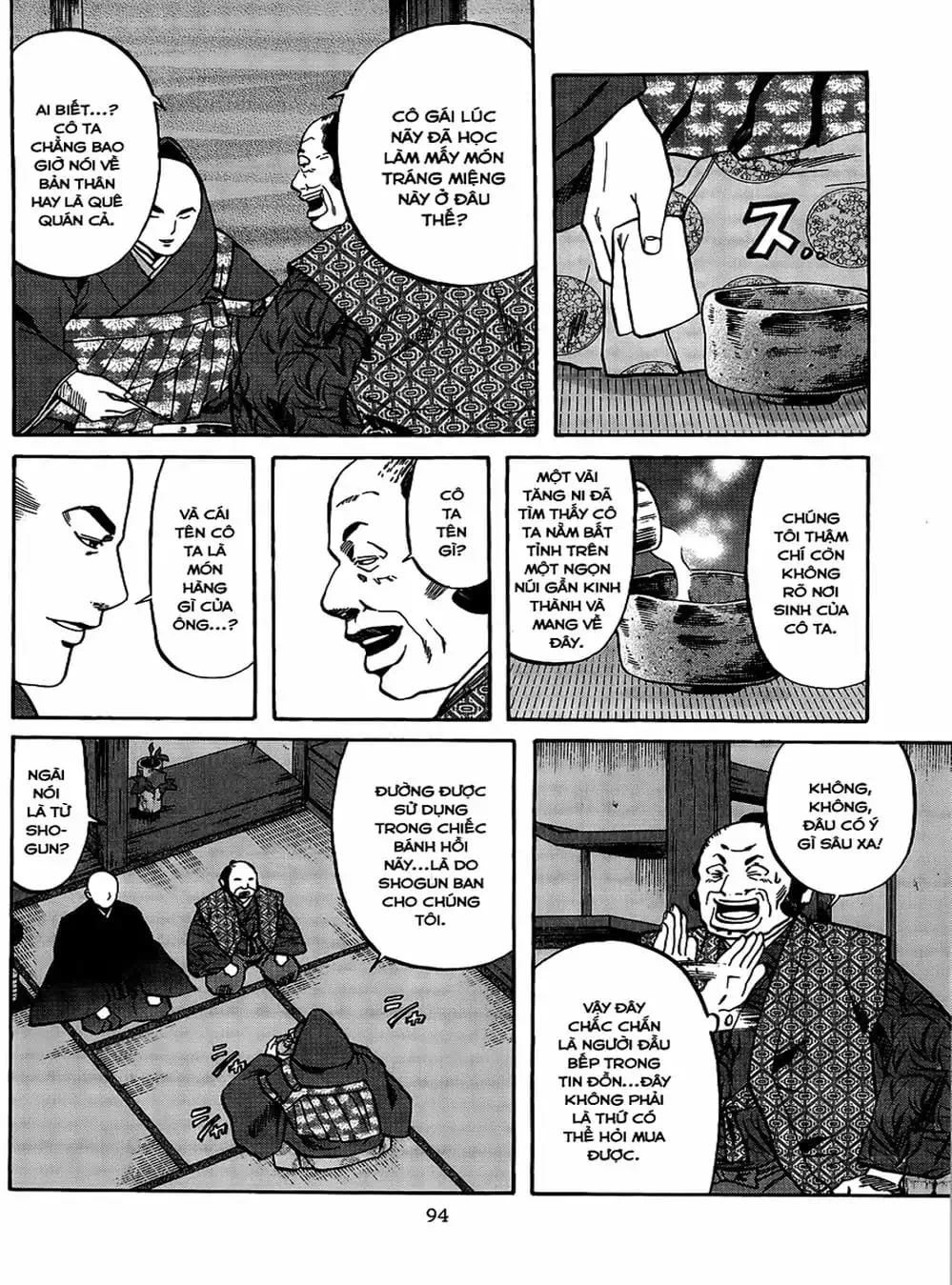Truyện Tranh Đầu Bếp Của Nobunaga - Nobunaga No Chef trang 4