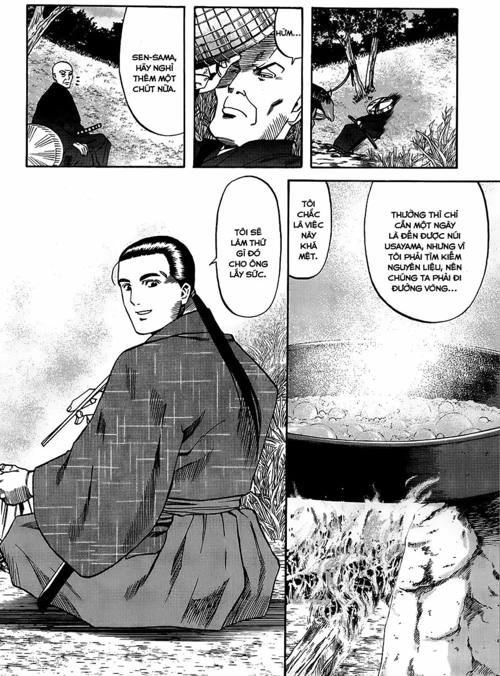 Truyện Tranh Đầu Bếp Của Nobunaga - Nobunaga No Chef trang 4