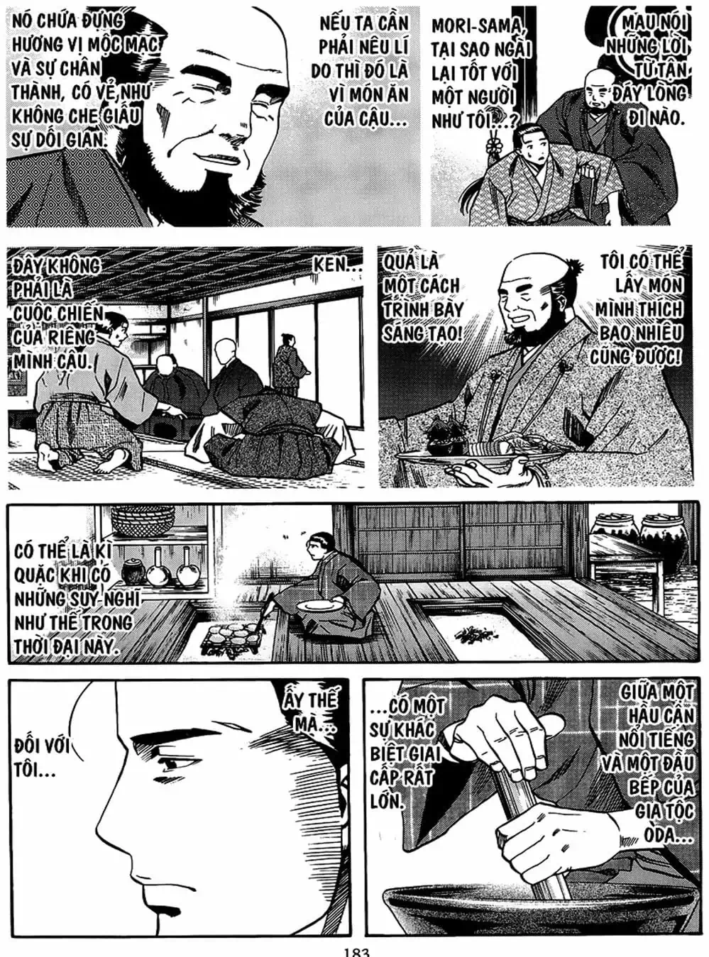 Truyện Tranh Đầu Bếp Của Nobunaga - Nobunaga No Chef trang 4