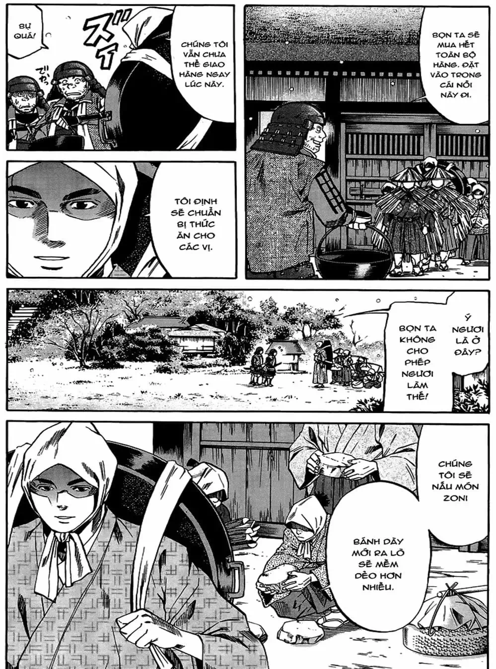 Truyện Tranh Đầu Bếp Của Nobunaga - Nobunaga No Chef trang 4
