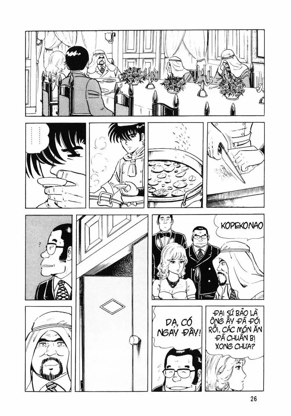 Truyện Tranh Đầu Bếp Trứ Danh - The Chef trang 3