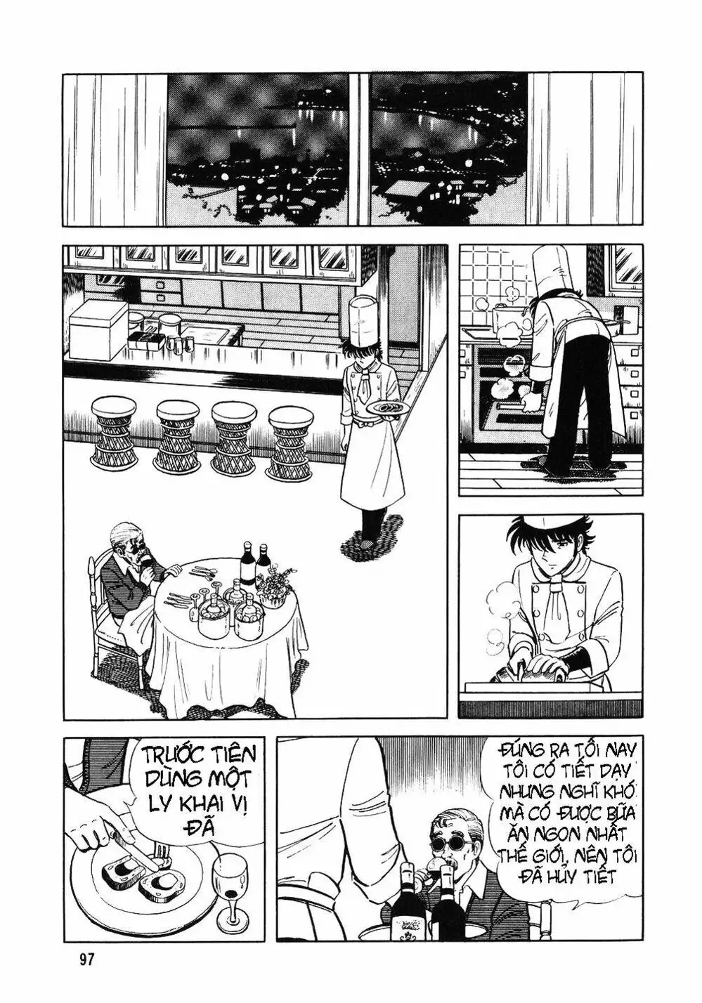 Truyện Tranh Đầu Bếp Trứ Danh - The Chef trang 3