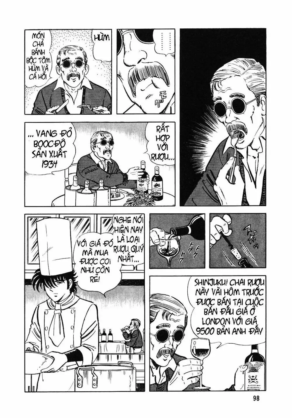 Truyện Tranh Đầu Bếp Trứ Danh - The Chef trang 3