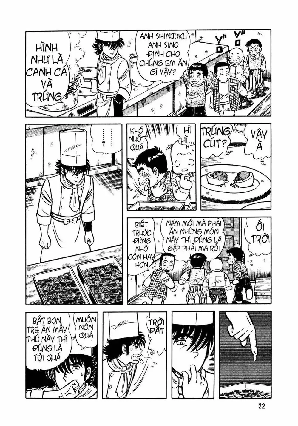 Truyện Tranh Đầu Bếp Trứ Danh - The Chef trang 3