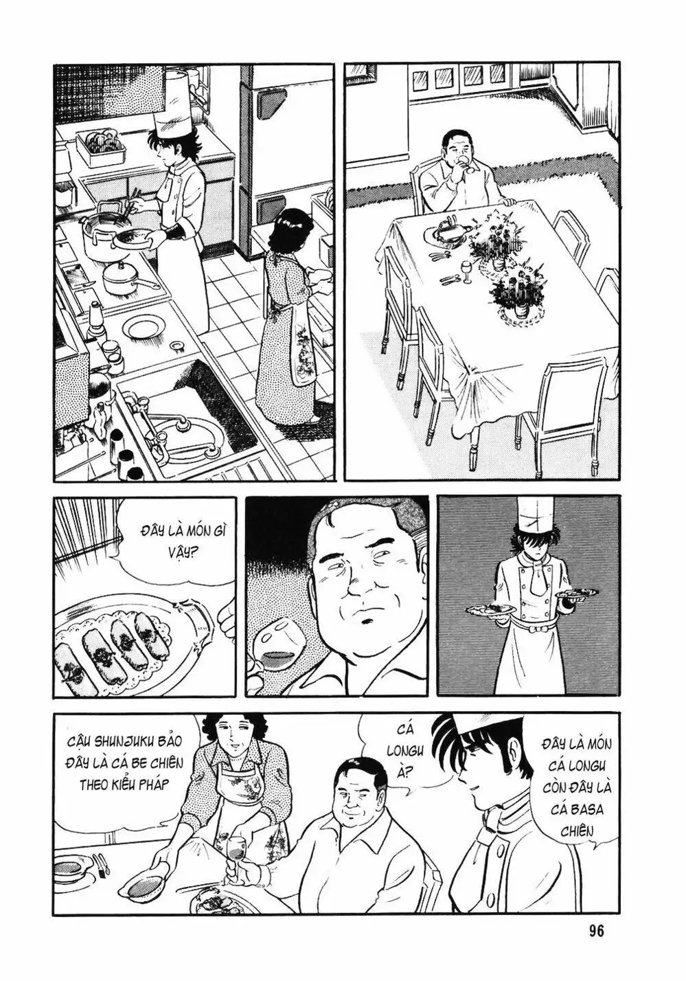 Truyện Tranh Đầu Bếp Trứ Danh - The Chef trang 3