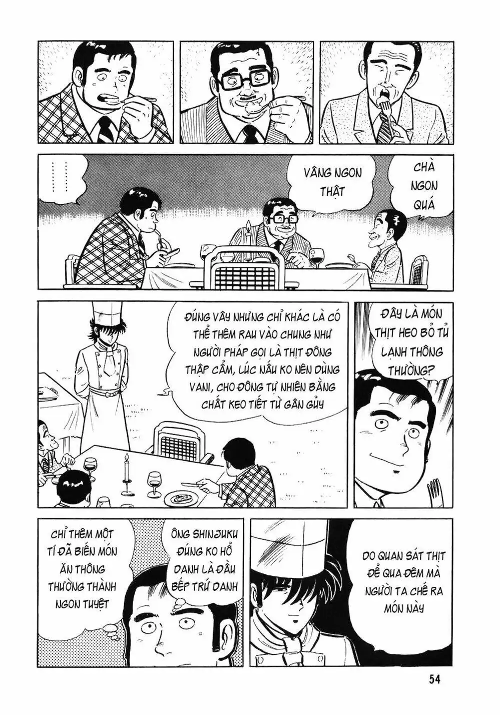 Truyện Tranh Đầu Bếp Trứ Danh - The Chef trang 3
