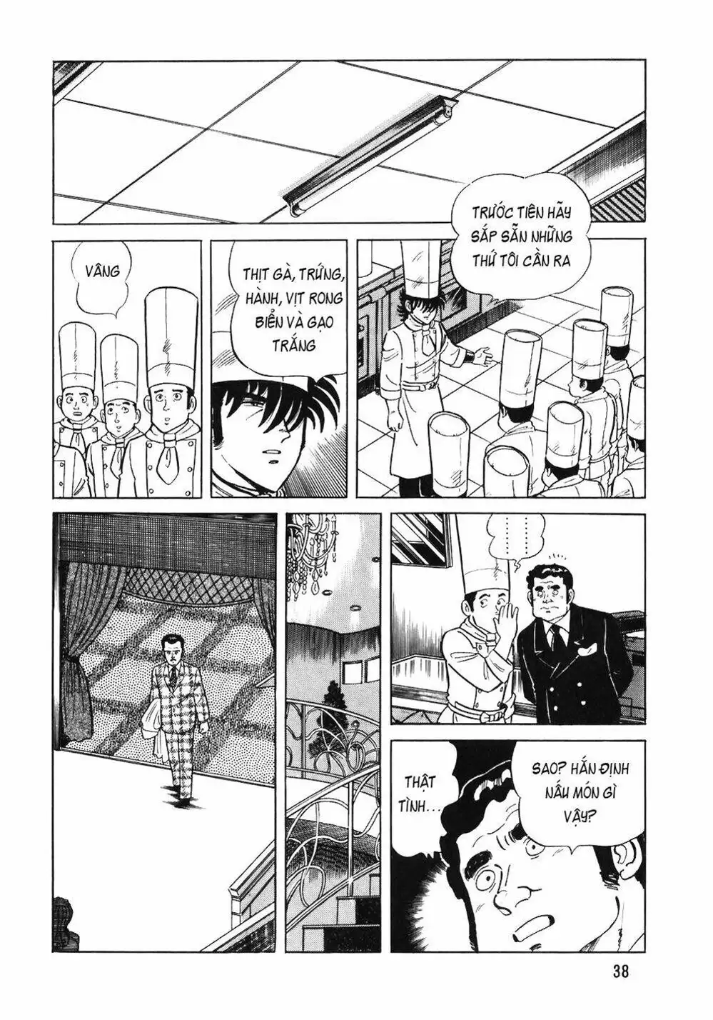Truyện Tranh Đầu Bếp Trứ Danh - The Chef trang 3
