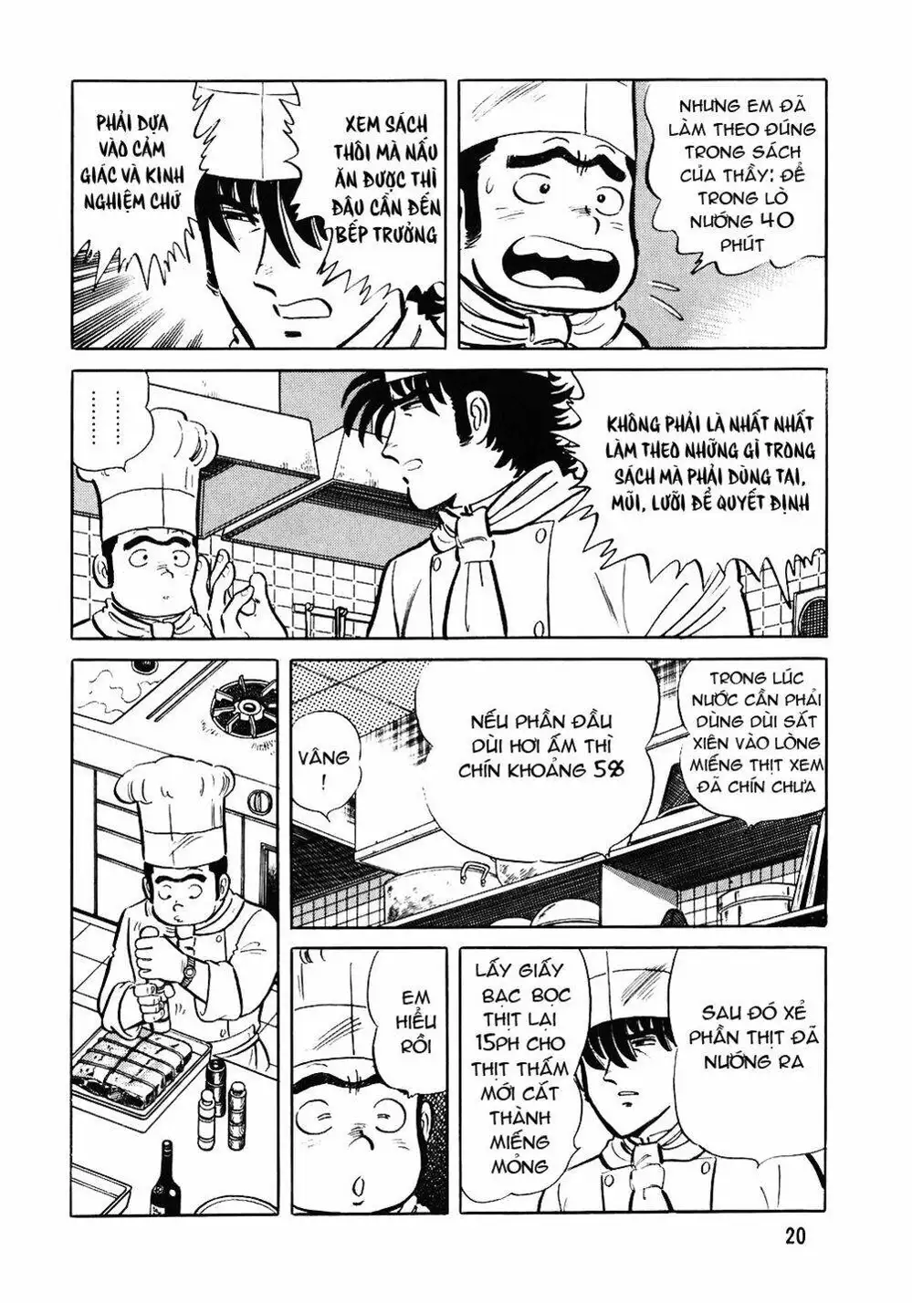 Truyện Tranh Đầu Bếp Trứ Danh - The Chef trang 3