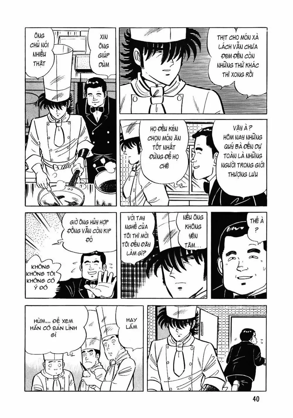 Truyện Tranh Đầu Bếp Trứ Danh - The Chef trang 3