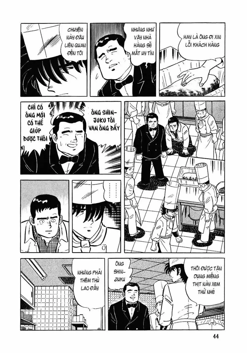 Truyện Tranh Đầu Bếp Trứ Danh - The Chef trang 3