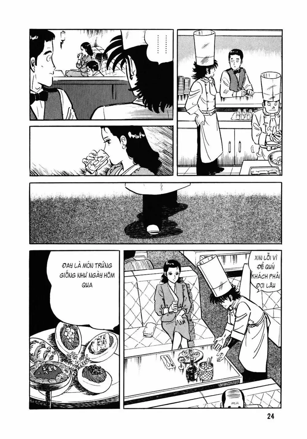Truyện Tranh Đầu Bếp Trứ Danh - The Chef trang 3