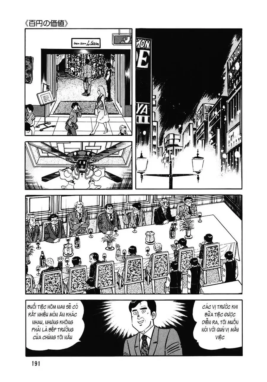 Truyện Tranh Đầu Bếp Trứ Danh - The Chef trang 3