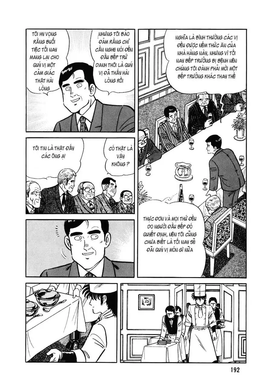 Truyện Tranh Đầu Bếp Trứ Danh - The Chef trang 3